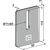 Rascador de plástico 115 x 90 mm para rodillo packer AMAZONE 6083200 - 6081200 adaptable