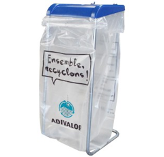 Support Poubelle - 400 L | ADIVALOR 