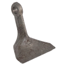 Marteau pour broyeur 85x10mm MURATORI Adaptable Blacksteel©