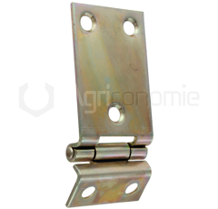 Charnière 110 x 50 mm pour tracteur CASE IH 1328160C1 adaptable