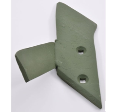 Pointe de soc droite pour charrue STEENO 30340002 adaptable