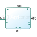Vitre arrière pour tracteur CLAAS 7701350717 adaptable