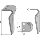 Kreiseleggenzinken - links RHORT05L RH  Alpego