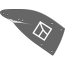 Versoir droit pour charrue ÖVERUM 35020 adaptable - Blacksteel©