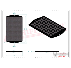 Filtre à air adaptable HIFI FILTER SC60128
