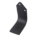 Lame droite pour Fraise/Rotavator HUARD 226096 adaptable - Blacksteel©