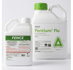 Pack herbicides céréales | PENTIUM FLO (3 x 10 L) + FENCE (1 x 5 L) - Sol non drainé