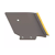 Contre-lame droite carbure grand modèle 290 EA80 type MICHEL adaptable