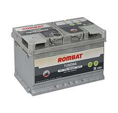 Batterie tracteur 12v 60Ah 580A + à droite | ROMBAT