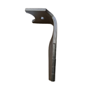 Dent de herse rotative Droite, 3 plaquettes carbure, fixation rapide KUHN K2500081 adaptable
