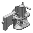 Zugmaul automatisch,W= 320 S38, Ø 38 mm Bolzen, CH-I, Scharmüller