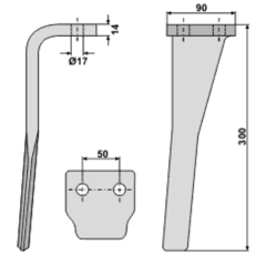 Kreiseleggenzinken - links= RH 71 L RH71LMORENI RH  Moreni