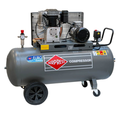Compresseur à piston 270 L - 5,5 CV - 400 V triphasé - AIRPRESS