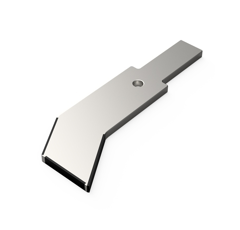 Coutre de semoir Ribouleau Monosem avec plaquettes carbure et protection au carbure RIBOULEAU 30020369 adaptable