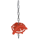 Ferkelbeißring mit Kette d 180mm