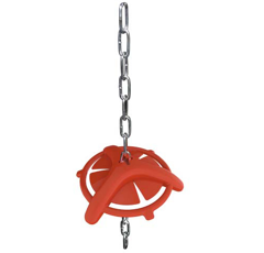 Ferkelbeißring mit Kette d 180mm