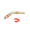 WEO Stecknippel  45° gebogenSerie 712 - 3/8"     Schlauchanschluss  3/8" Cejn C147120606