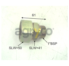 Raccord hydraulique pour téléscopique MANITOU 228743 adaptable