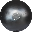 Glatte gewölbte Scheibe Ø 460 mm für Grubber BECKER 036606 Nachbau