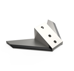 Aileron de déchaumeur carbure KVERNELAND 301123 adaptable