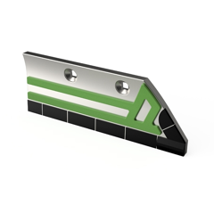 Soc de rasette Droit carbure et rechargement pour charrue LEMKEN 3363710 adaptable