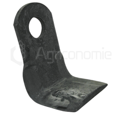 Couteau équerre pour broyeur 120x60mm SICMA adaptable 