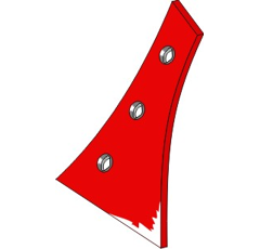 Streichblech-Vorderteil - rechts KK073256RM Kverneland by Muzzi Industrie