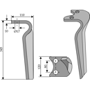 Kreiseleggenzinken - links RH03DEL RH  Amazone