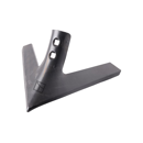 Soc triangulaire 250 x 28 mm pour cultivateur adaptable