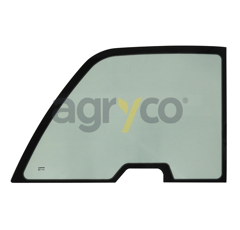 Vitre de porte supérieure - gauche - plate - teintée pour téléscopique MANITOU 601326 adaptable