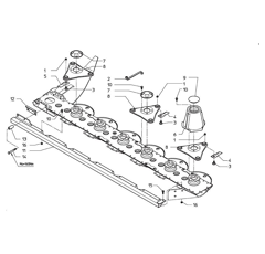 Disque pour faucheuse VICON VNB1019894 adaptable