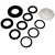 Kit de 9 joints avec filtre