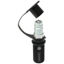 Poignée positive KENNFIXX M22 x 1,5 mm pour coupleur - noir adaptable