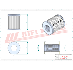 Filtre hydraulique adaptable HIFI FILTER SN70140