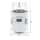 MANN  Ölfiltereinsatz WD10016