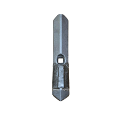 Soc cintré de vibroculteur 200x35 mm, 1 trou carbure et rechargement TOUTES MARQUES adaptable