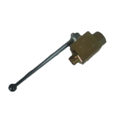 Blockhahn gerade Griff IG16x1.5 / AG18x1.5  BKH12LRS