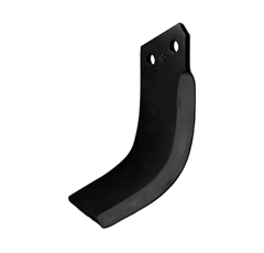 Lame gauche228x80mm pour Fraise/Rotavator DONDI adaptable