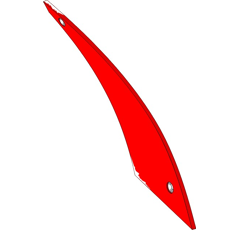 Streichblech-Streifen 1 - rechts KK083211RM Kverneland by Muzzi Industrie