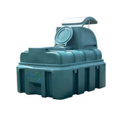 Citerne à Fioul Double Paroi 3000 L - Avec Pompe | DURAPLAS