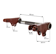 Kit de brazo de elevación para tractor JOHN DEERE L116615 adaptable