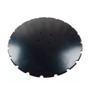 Disque crénelé ∅560x6 - 4 trous pour déchaumeur GREGOIRE ET BESSON 21566 adaptable