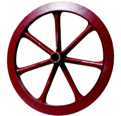 Rueda Packer Ø 900 x 65 mm adaptable - BlackSteel©