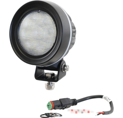 Phare de travail Rond 9 LED 10-30V 45W 4950 lumens pour FENDT adaptable