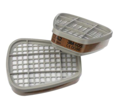 Paire de cartouches A2 vapeurs organiques pour masques 6200, 7500 et 6800