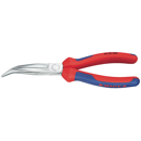 Pince à bec demi-rond coudé coupante 200 mm - KNIPEX