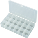 Boite de rangement transparent 18 compartiments