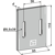 Abstreiferblech für Packerwalzen - 26100667 (22036) | Maschio / Gaspardo - Nachbau