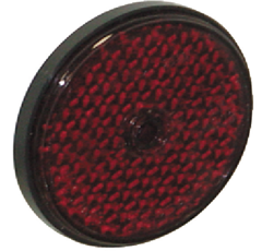 Catadioptre rouge ∅ 60 mm