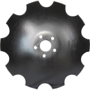 Disque crénelé ∅510x6 pour déchaumeur AMAZONE HC125 adaptable 